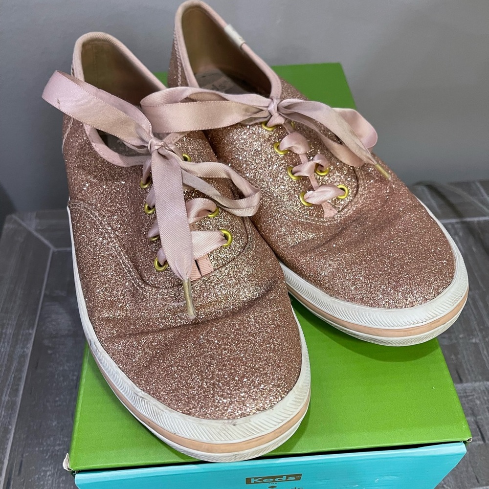 Kate Spade Glitter Shoes Girls Size 4